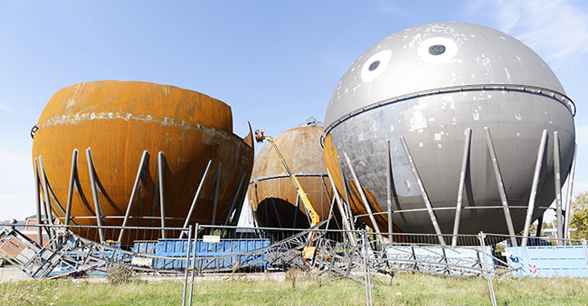 Gasballons Gruener Weg